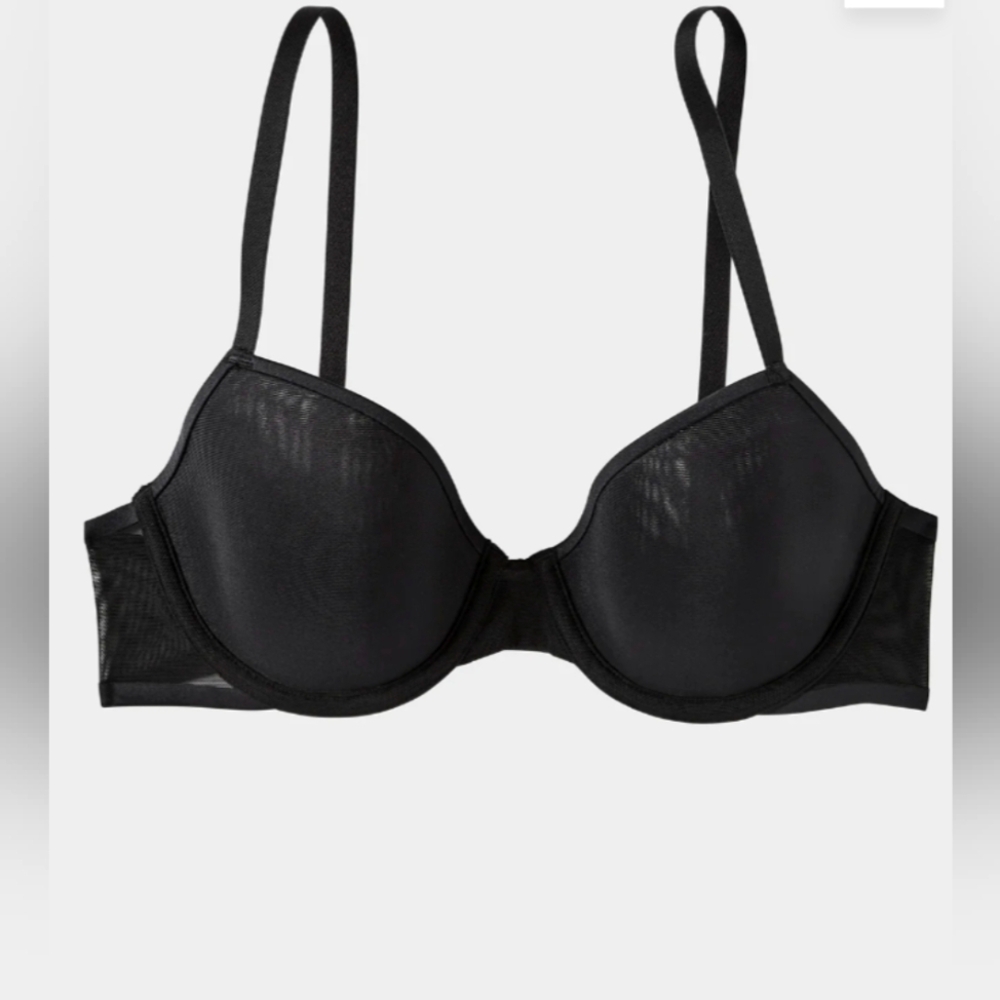 La Senza The Spacer Foam Lightly Lined Mesh Demi Bra